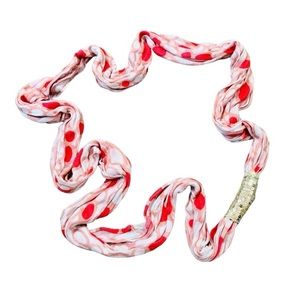 Fossil Pink & Gold Sequin Infinity Scarf